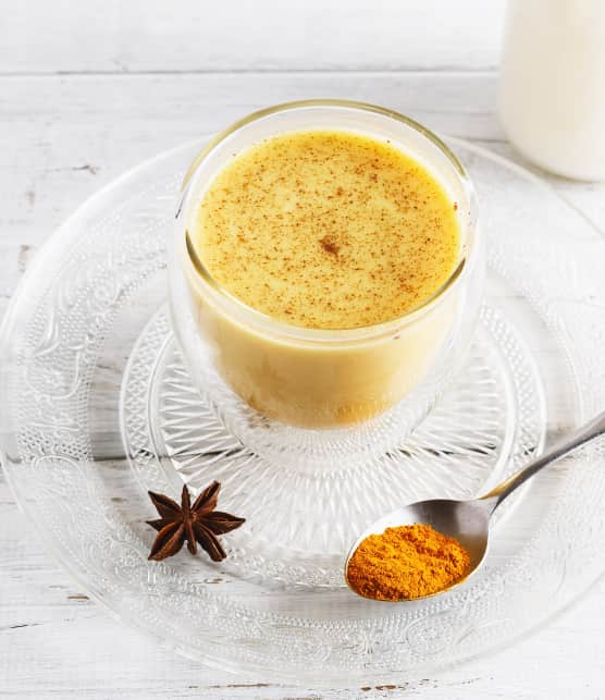 Lait d'or au curcuma