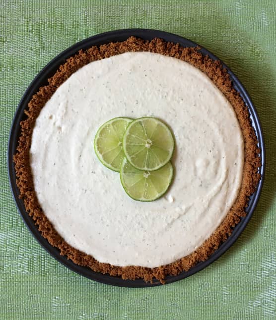 Tarte végétalienne à la lime