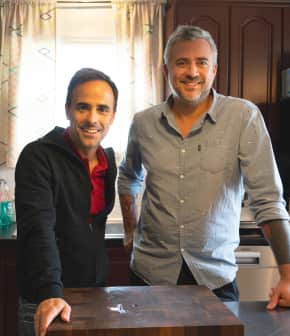 On visite la cuisine de Martin Juneau!