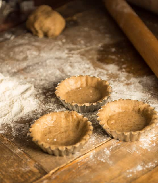 Pâte sablée à la farine d'épeautre et à l'huile d'olive