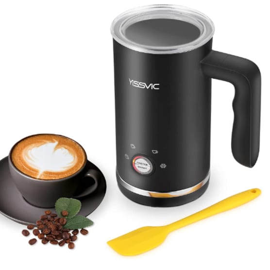 Pedrini 02CF043 Mousseur à Lait Cappuccinatore Jaune 0,5 L