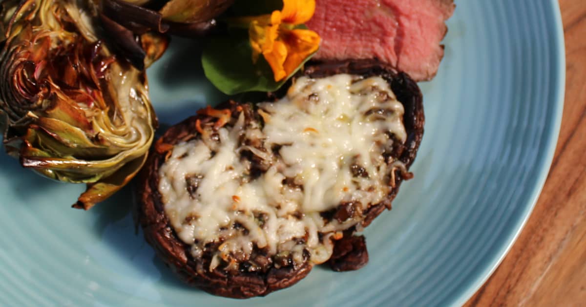 Portobellos farcis Zeste