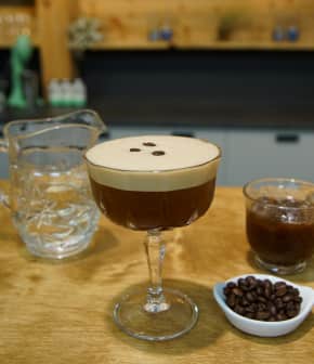 Le cocktail espresso Martini de Jonathan Homier et David Fabi Robert