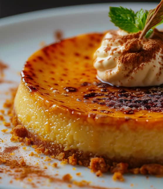 Crème brûlée à la citrouille