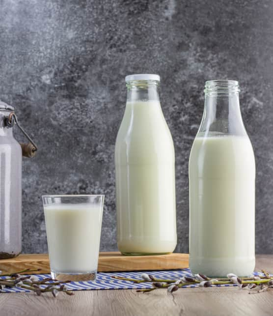 Lait d’antan : texture et bon goût!