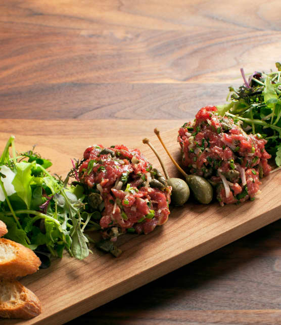 tartare de bœuf classique