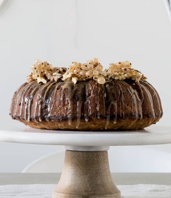 Gâteau panais et bourbon