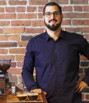 David Fabi, barista et torréfacteur