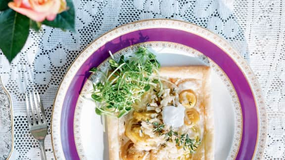 Tartelettes à la tombée de poireaux