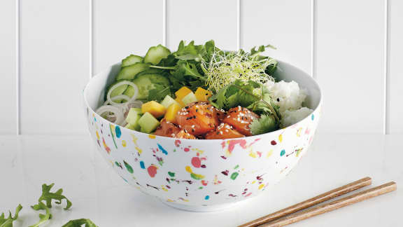 TOP : 6 recettes de Poke bowls santé et colorés