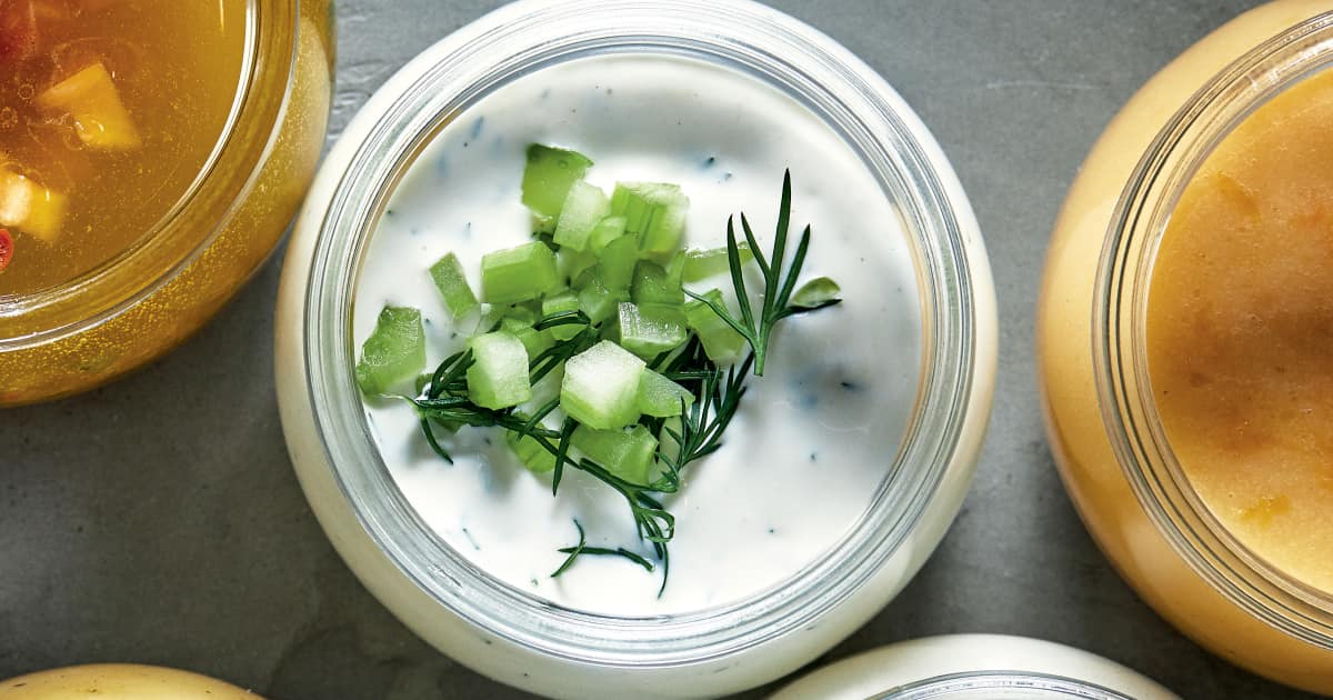 Recette de vinaigrette ranch maison Zeste