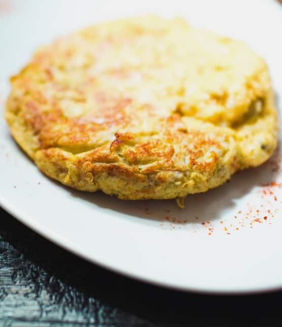 Tortilla espagnole de pommes de terre