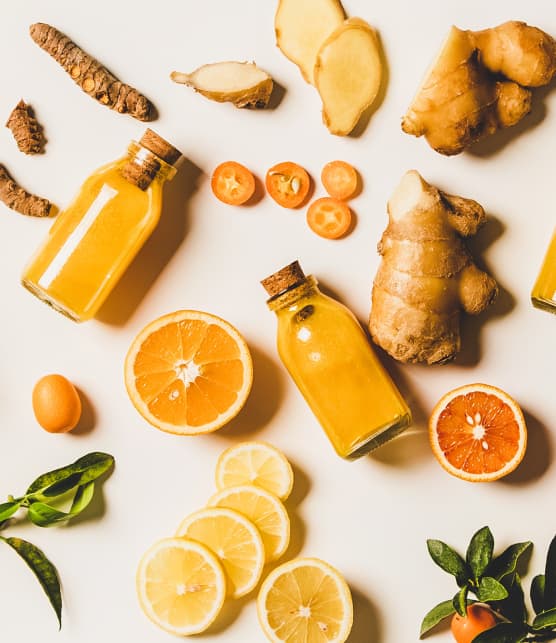 Voici X recettes de shots pour booster votre système immunitaire