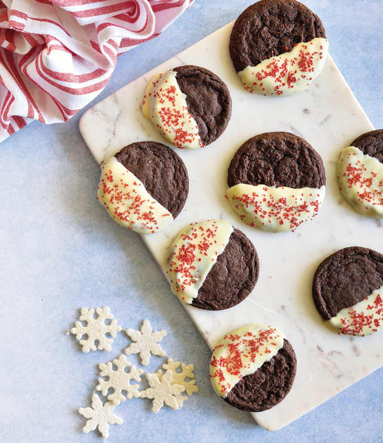 Biscuits double chocolat