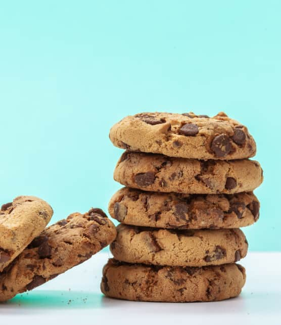 Biscuits au chocolat noir et à la noix de coco