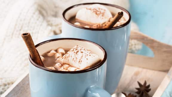 Chocolat chaud - Nos idées recettes - Agrilait % %