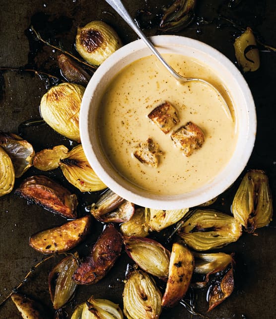 Velouté d’oignons caramélisés