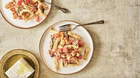 Vendredi : Salade italienne à la féta
