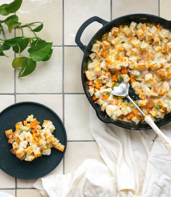 Casserole de vol-au-vent au tofu