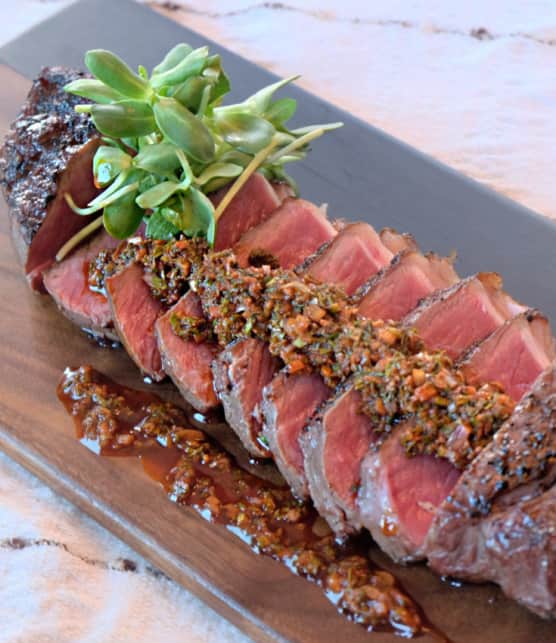 Contrefilet de bœuf Black Angus au paprika fumé
