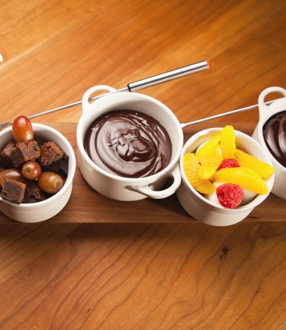 Fondue au chocolat facile et rapide