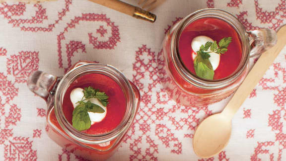 potage de carottes et de betteraves