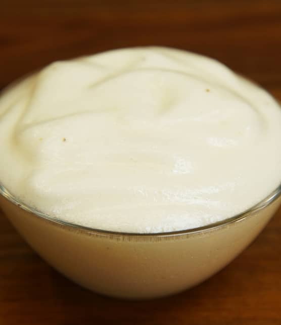 Mayonnaise vegan à l’aquafaba