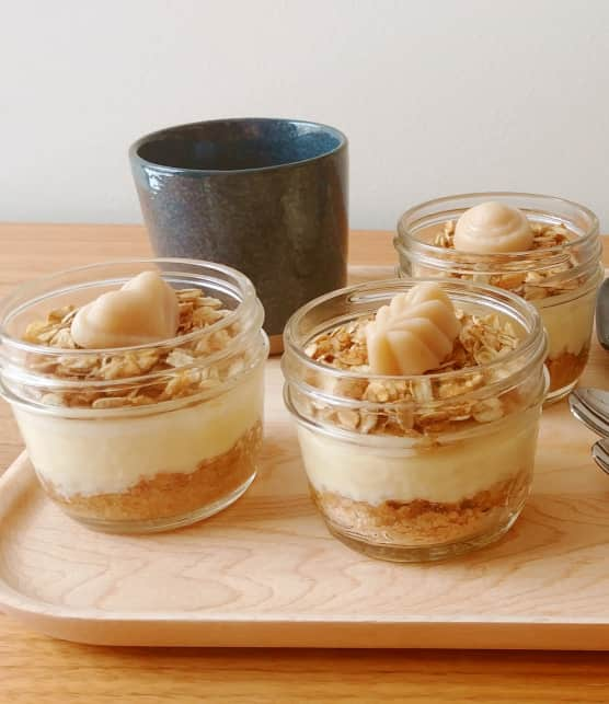 Petits gâteaux au fromage et à l’érable