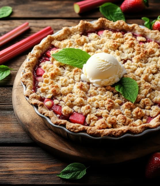 TOP : 7 gâteaux, tartes et cupcakes à la rhubarbe