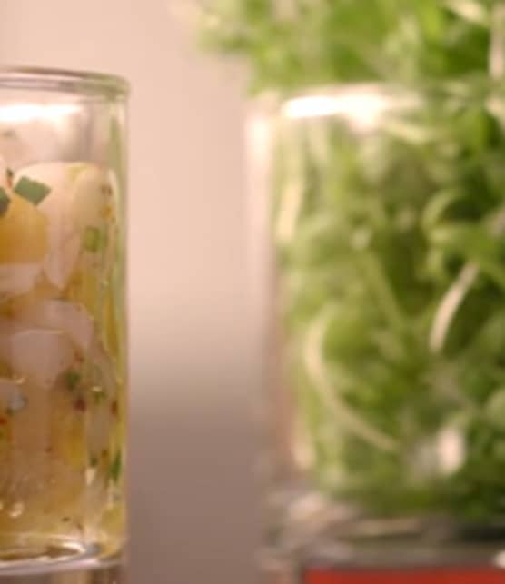 ceviche de pétoncles