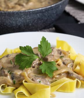 Boeuf Stroganoff