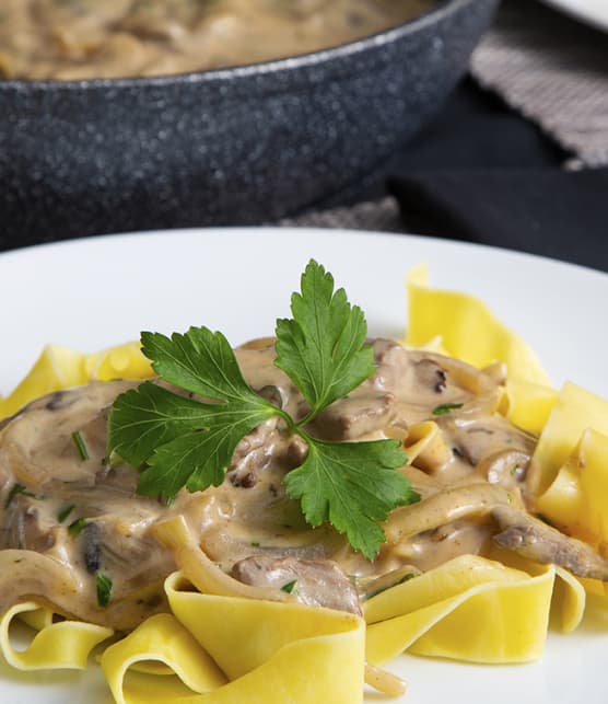 Boeuf Stroganoff