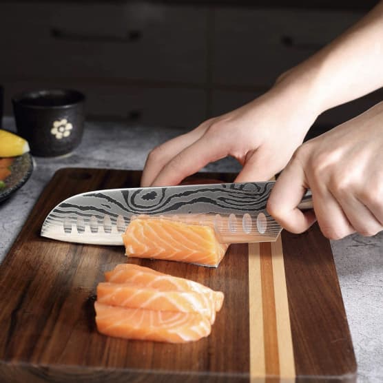 Couteau Chef, Couteau Cuisine Professionnel 8- Couteau japonais