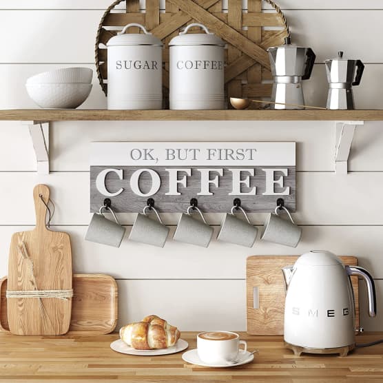 6 trucs pour aménager un joli coin café à la maison