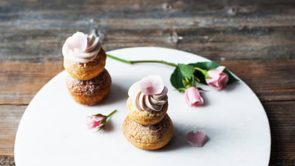 Religieuses Rose-Framboise