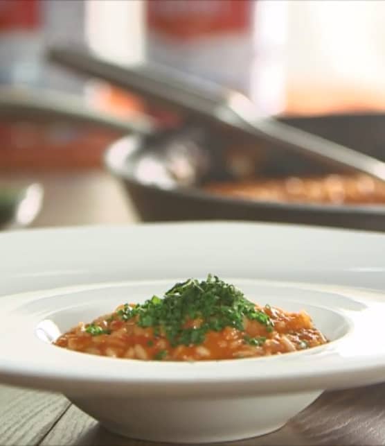 Risotto à la tomate