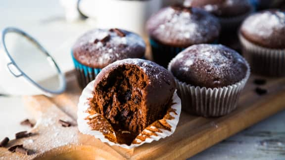 Muffins camouflage choco-orange