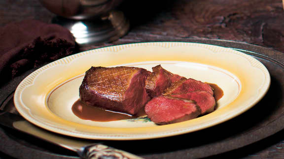 Magret de canard sauce au thé Earl Grey