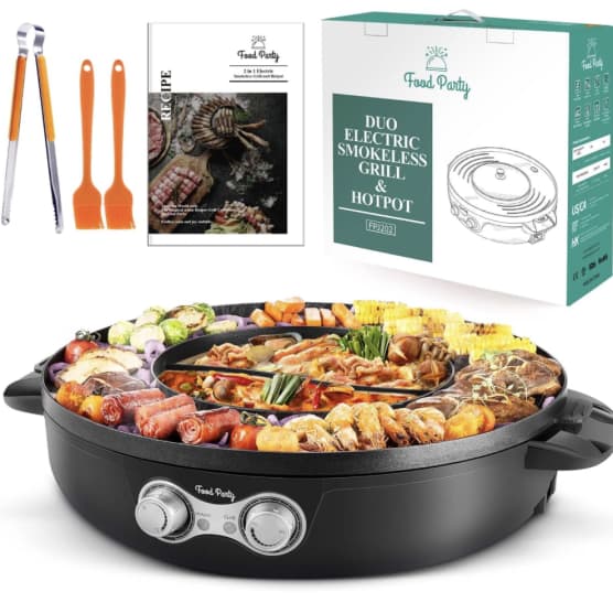 Presse à Burger Antiadhésive Chef Remi - Accessoire Gril Parfait, Galettes Rayées, Cadeau Homme