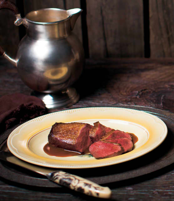 magret de canard sauce au thé Earl Grey