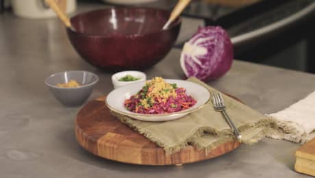 Salade de chou rouge