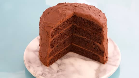 Gâteau au fudge et au chocolat