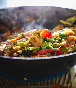 Pad sew aux crevettes