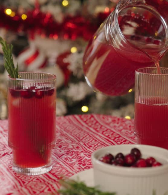 Mocktail Canneberge en fête