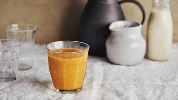 Smoothie au curcuma