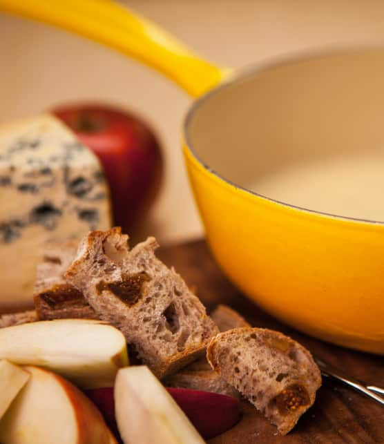 Fondue au fromage bleu