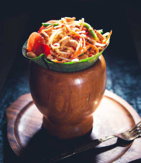 Tum Thai (salade de papaye verte)