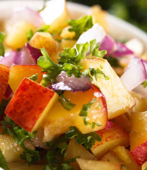 chutney à la pêche