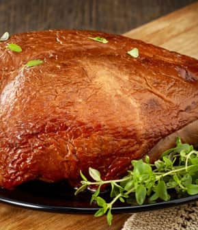 fumer un gros poulet
