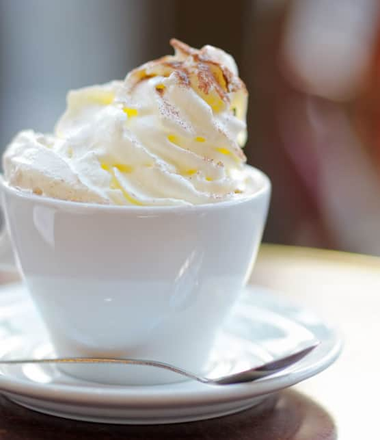 chocolat viennois et sa mousse à l'érable